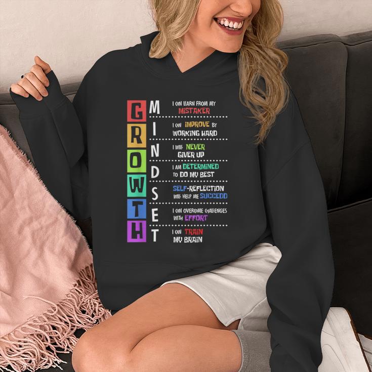 Growth Mindset Positive Motivational Classroom Teacher Learn Unisex Hoodie, funny design Growth Mindset Positive Motivational Classroom Teacher Learn Unisex Hoodie, funny design