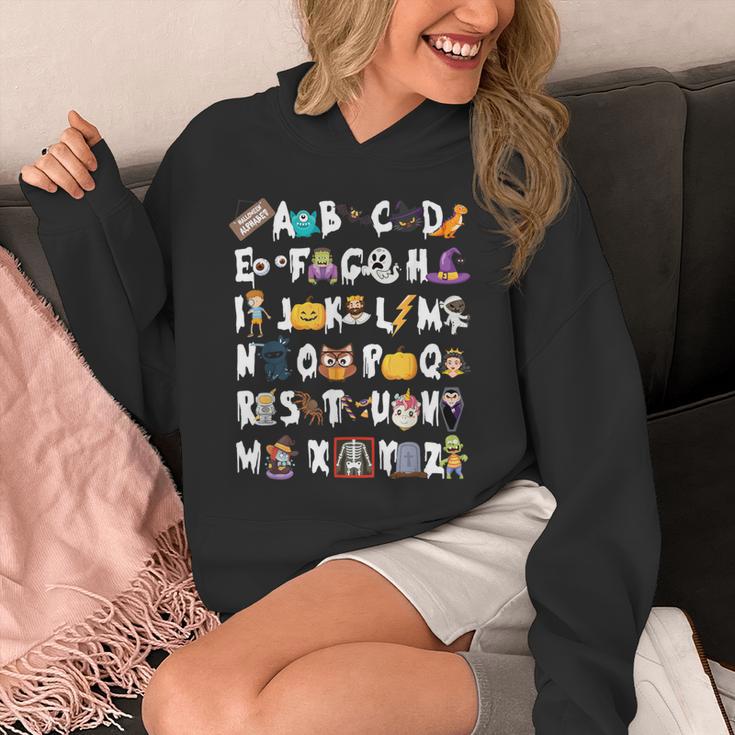 Halloween Alphabet ABCs Learning Kindergarten Teacher Men Women Kids Unisex Hoodie, funny design Halloween Alphabet ABCs Learning Kindergarten Teacher Men Women Kids Unisex Hoodie, funny design