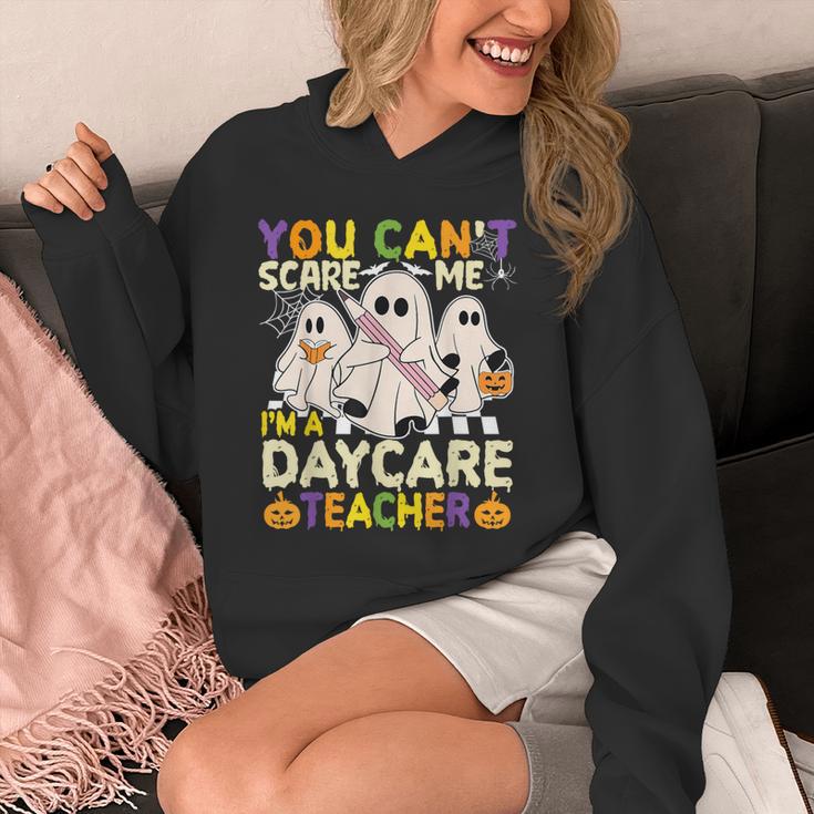 Halloween You Can't Scare Me I'm a Daycare Teacher Ghost Unisex Hoodie, funny design Halloween You Can't Scare Me I'm a Daycare Teacher Ghost Unisex Hoodie, funny design