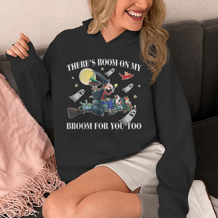 Halloween There's Room On My Broom For You Too Teacher Unisex Hoodie, funny design