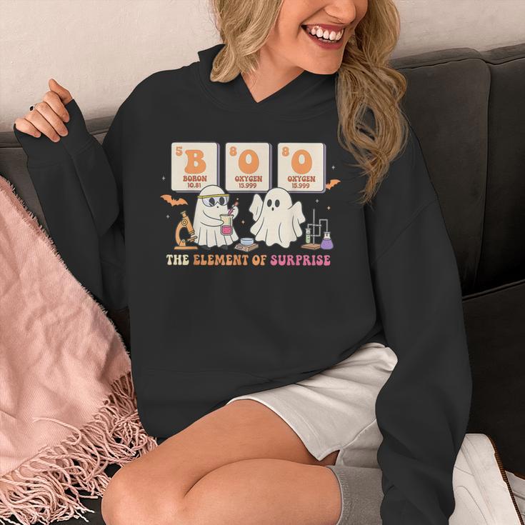Halloween Science Teacher Boo Ghost The Element Of Surprise Unisex Hoodie, Science Teacher Gifts, funny design Halloween Science Teacher Boo Ghost The Element Of Surprise Unisex Hoodie, Science Teacher Gifts, funny design