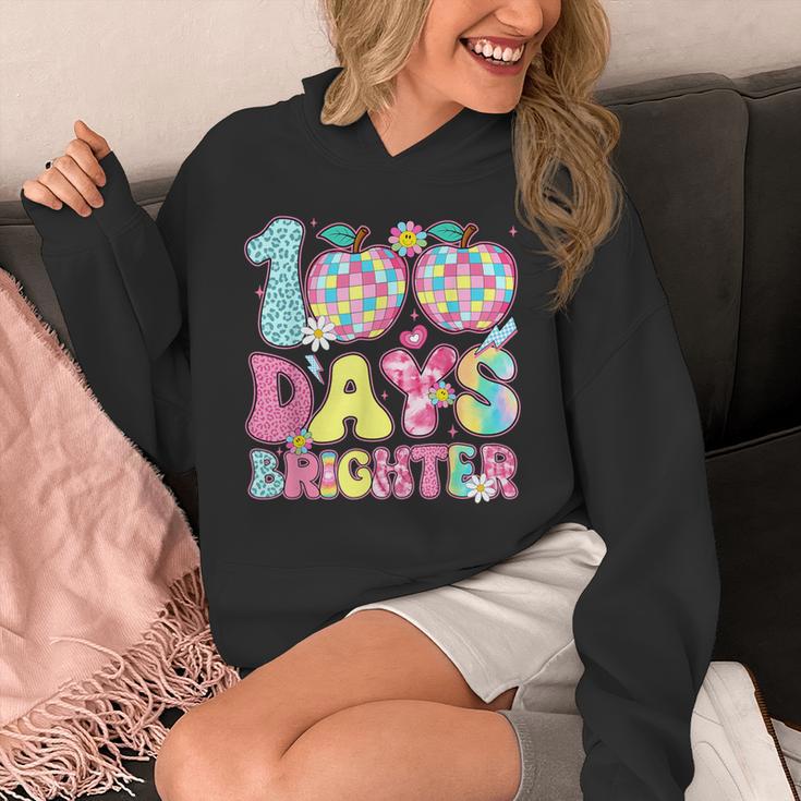 Happy 100th Day Of School 100 Days Brighter Teachers Kids Unisex Hoodie, funny design Happy 100th Day Of School 100 Days Brighter Teachers Kids Unisex Hoodie, funny design