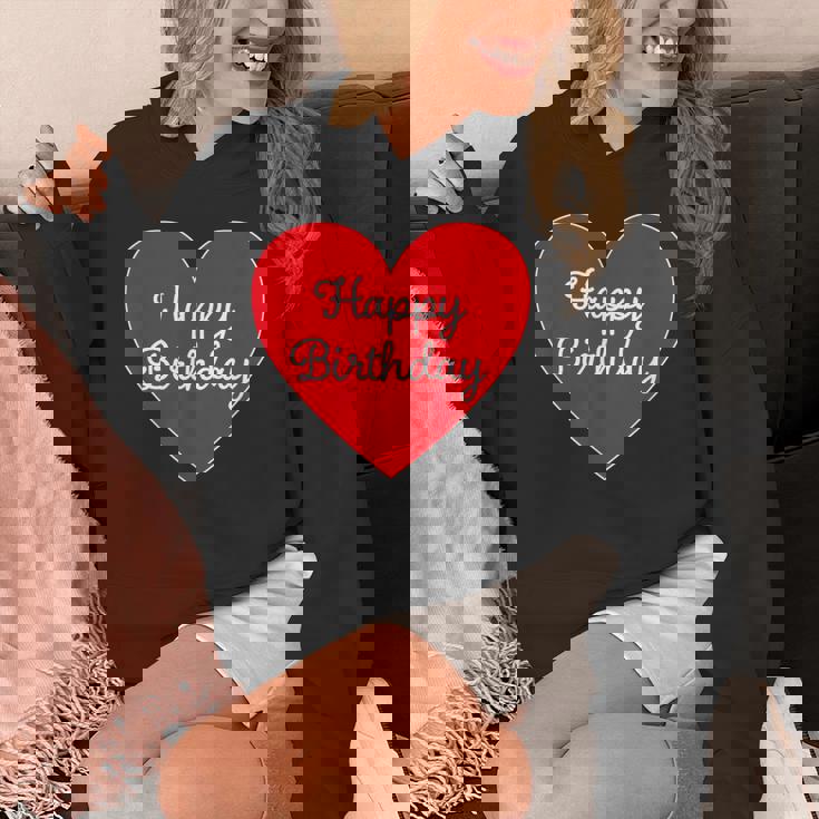 Happy Birthday ハッピーバースデー（お誕生日）ビッグハート サプライズイベント かわいい文字 デザイン パーカー