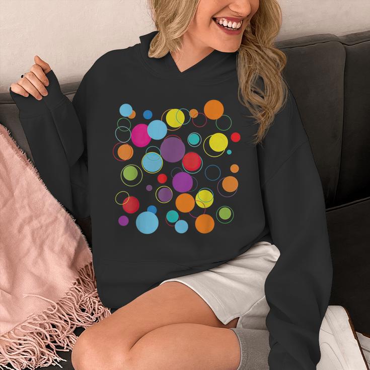 Happy Dot Day Colorful Polka Dot Art Teacher Student Kids Unisex Hoodie, funny design