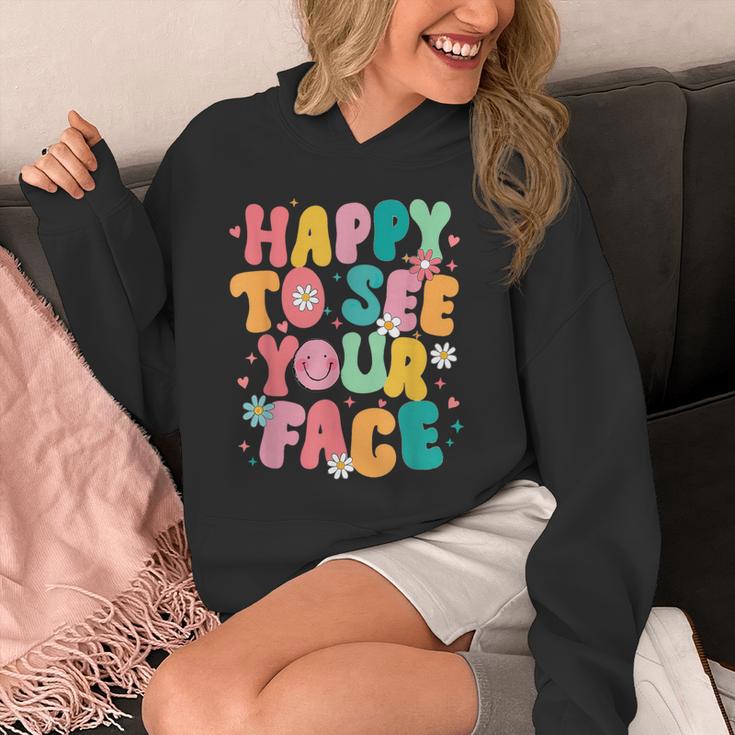 Happy To See Your Face Teacher Disco Ball Back To School Unisex Hoodie, funny design Happy To See Your Face Teacher Disco Ball Back To School Unisex Hoodie, funny design