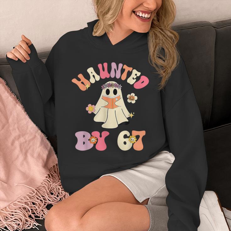 Haunted By 67 Meme Six Seven 6 7 Halloween Teachers Unisex Hoodie, funny design Haunted By 67 Meme Six Seven 6 7 Halloween Teachers Unisex Hoodie, funny design