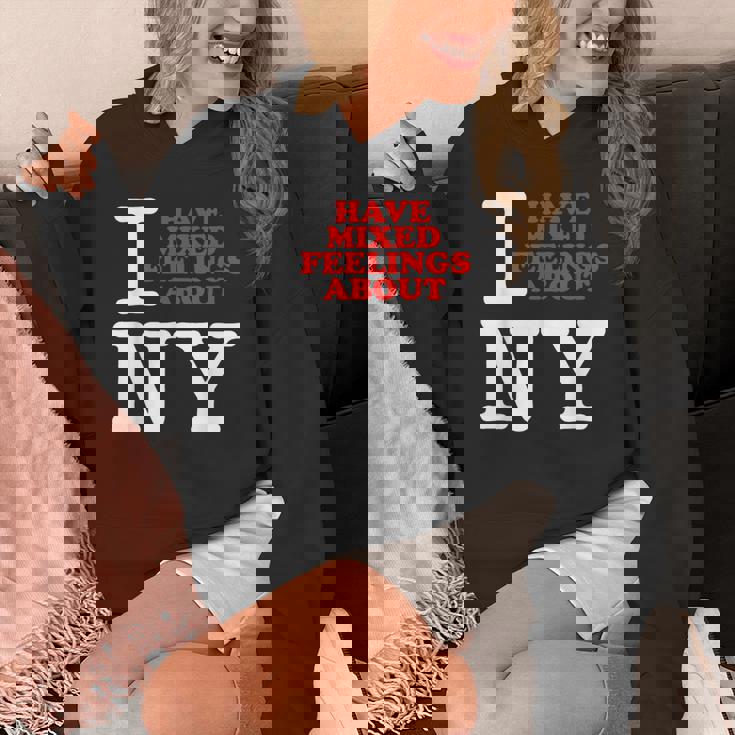 I Have Mixed Feelings About New York パーカー
