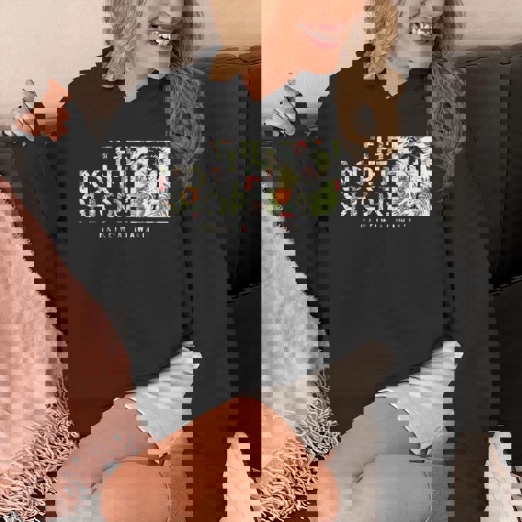 Hawaii The Northhore ハレイワヤシの木 長袖tシャツ パーカー