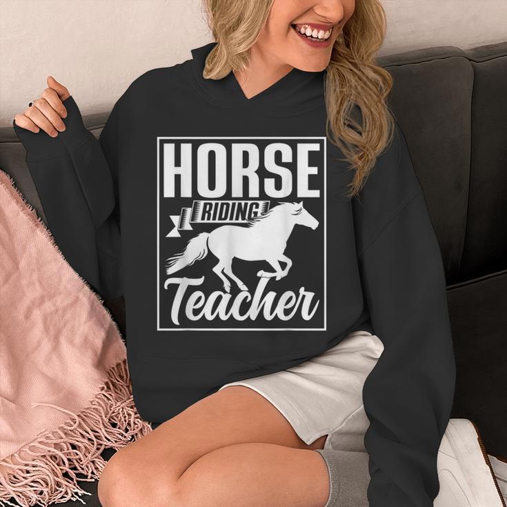 Horse Riding Teacher Rider Lover Equestrian Men Women Kids Unisex Hoodie, funny design