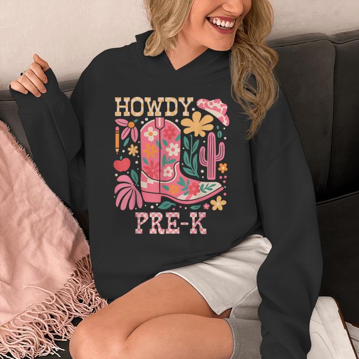 Howdy Pre-K Cowgirls Teacher Back To School Unisex Hoodie, funny design Howdy Pre-K Cowgirls Teacher Back To School Unisex Hoodie, funny design
