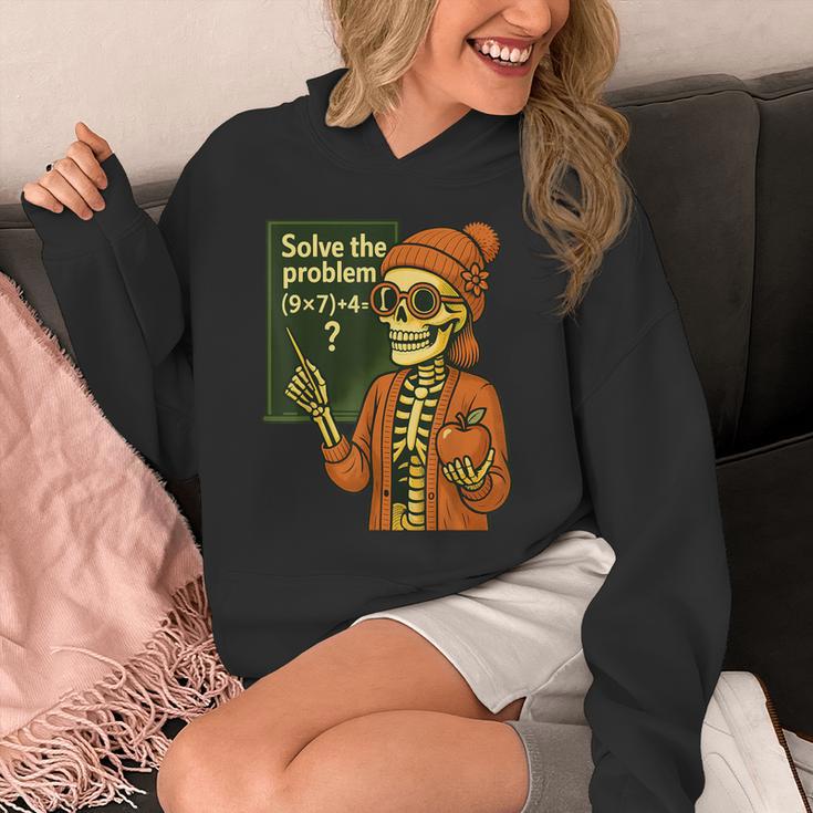 HUGvyn Halloween Skeleton Six Seven 67 Meme PEMDAS Teacher Unisex Hoodie, funny design