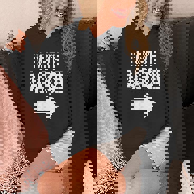 I'm With Aaron 名前 Aaron パーカー