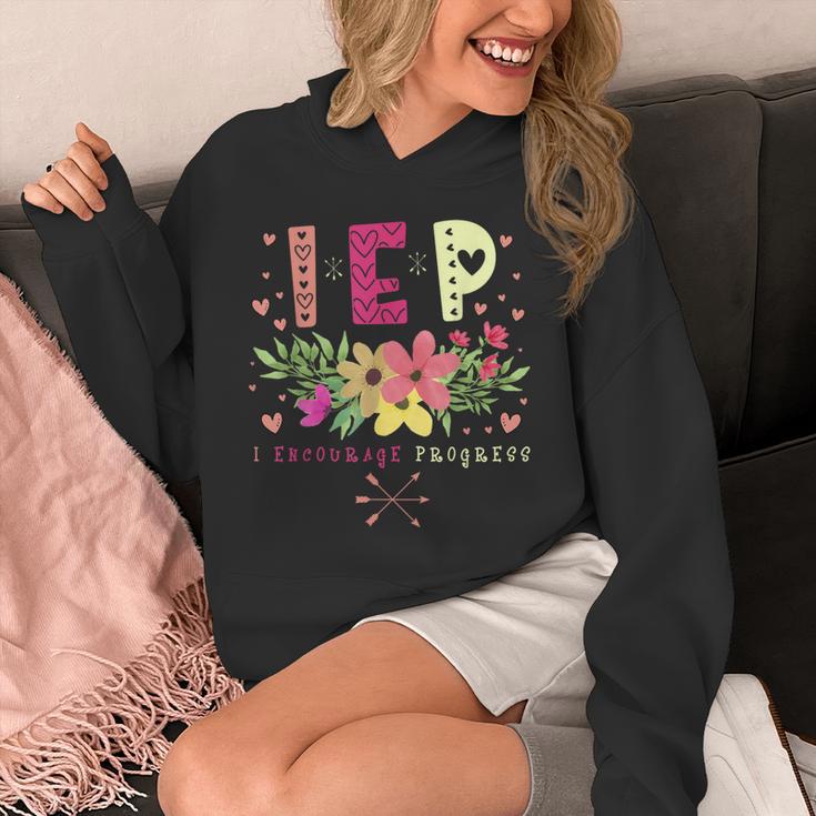 IEP I Encourage Progress Teacher Special Education Men Women Unisex Hoodie, funny design