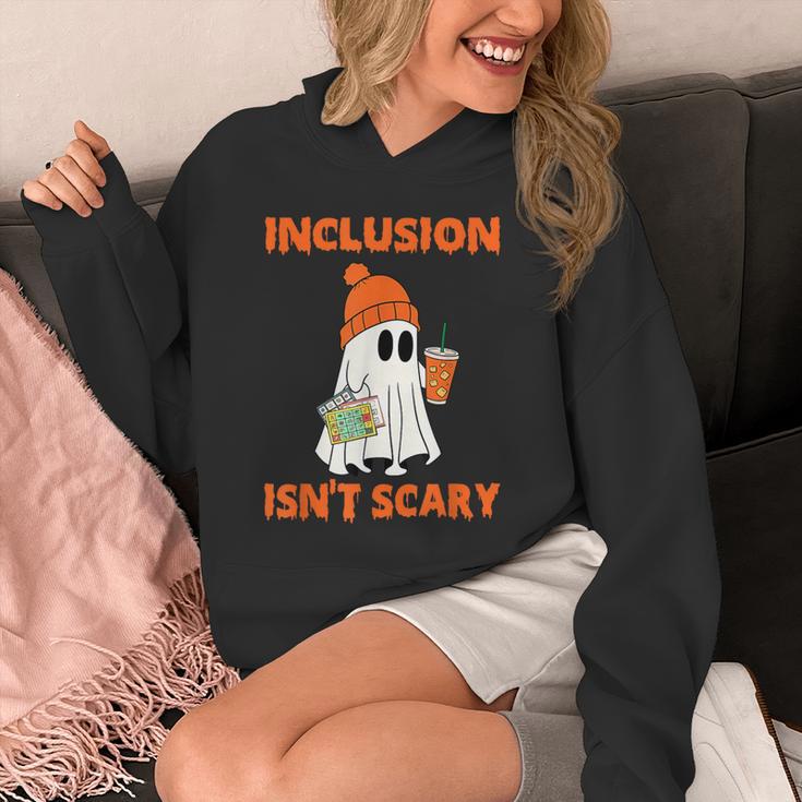 Inclusion Isn't Scary Shirt Halloween SLP Sped Teacher Unisex Hoodie, funny design