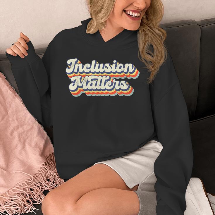 Inclusion Matters Special Education Sped Teacher Vintage Unisex Hoodie, funny design Inclusion Matters Special Education Sped Teacher Vintage Unisex Hoodie, funny design