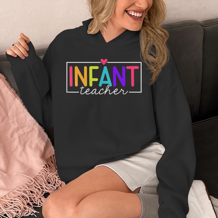 Infant Teacher Daycare Provider Childcare Teacher Unisex Hoodie, funny design