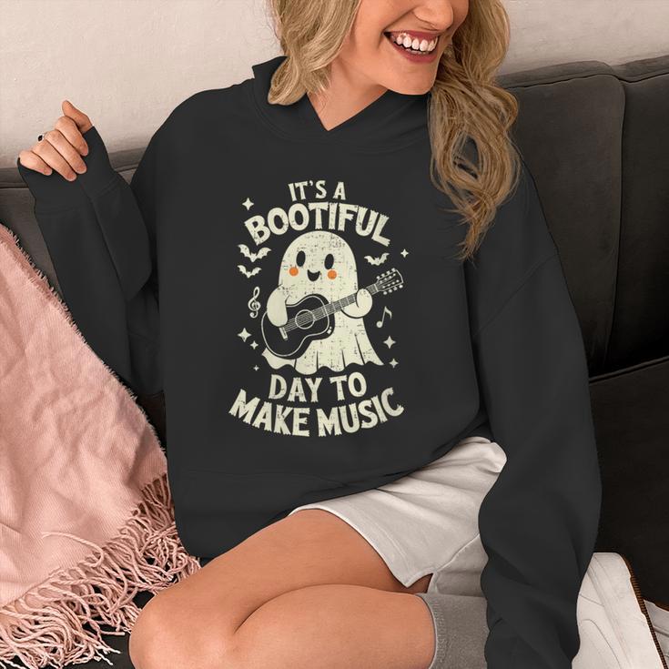 It's A Bootiful Day To Make Music Halloween Music Teacher Unisex Hoodie, funny design