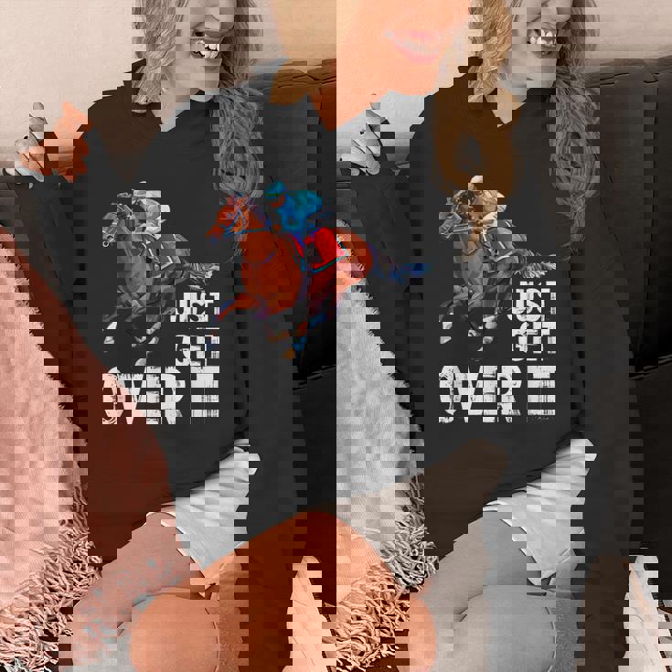 Just Get Over It 馬ショー ジャンピング乗馬 パーカー