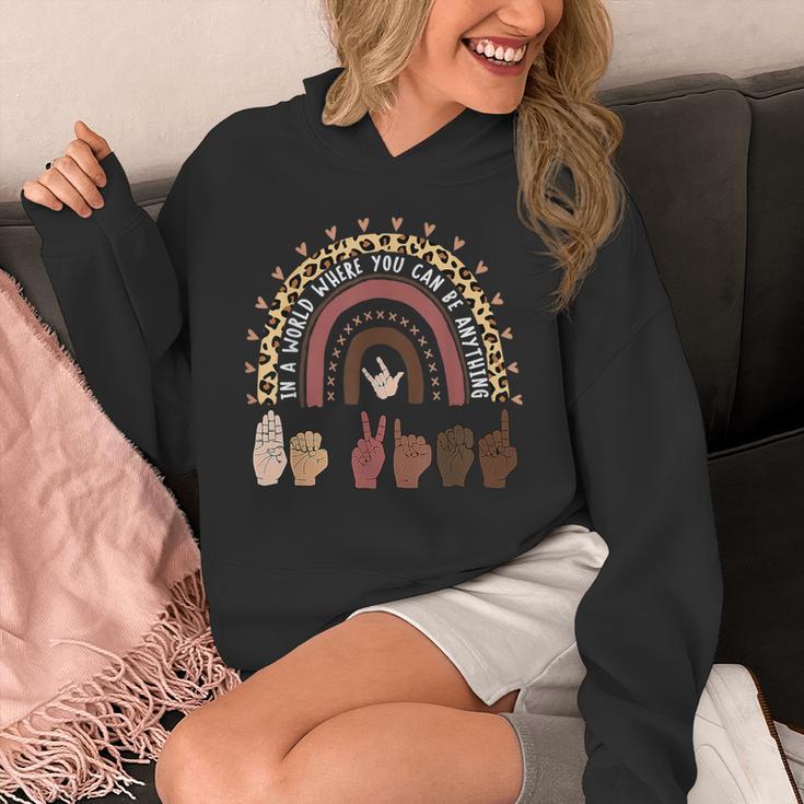 Be Kind Hand-Talking Teacher Artist ASL Unisex Hoodie, funny design Be Kind Hand-Talking Teacher Artist ASL Unisex Hoodie, funny design