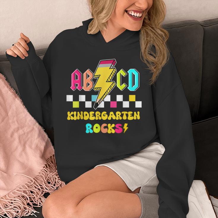 Kindergarten ABCD Rocks Teacher Student Back To School Unisex Hoodie, funny design Kindergarten ABCD Rocks Teacher Student Back To School Unisex Hoodie, funny design