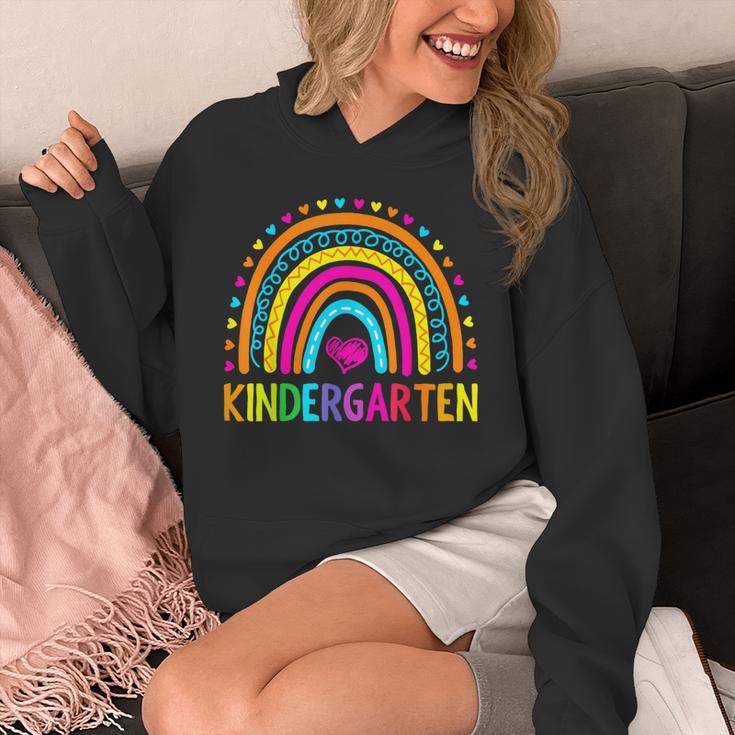 Kindergarten Rainbow Girls Boys Teacher First Day Of School Unisex Hoodie, funny design Kindergarten Rainbow Girls Boys Teacher First Day Of School Unisex Hoodie, funny design