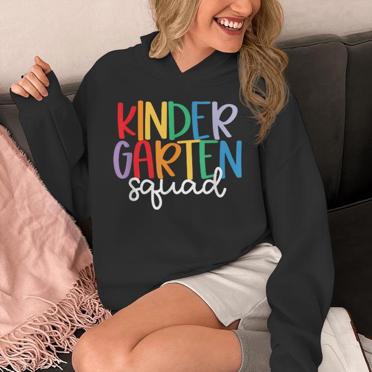 Kindergarten Squad Team Crew Teacher Back To School Unisex Hoodie, funny design Kindergarten Squad Team Crew Teacher Back To School Unisex Hoodie, funny design
