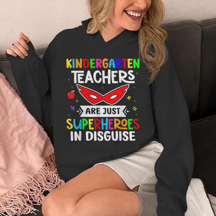 Kindergarten Teachers Are Just Superheroes In Disguise Unisex Hoodie, funny design Kindergarten Teachers Are Just Superheroes In Disguise Unisex Hoodie, funny design