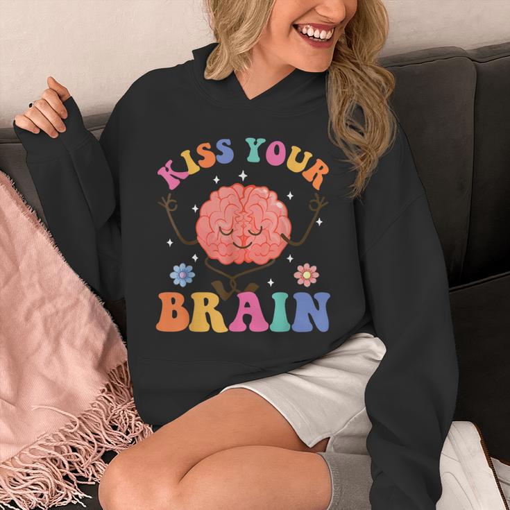 Kiss Your Brain Sped Teacher Appreciation Back To School Kid Unisex Hoodie, funny design