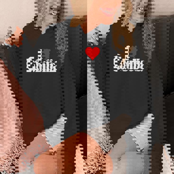 I Love Heart コロンビア 南アメリカ ボゴタ コロンビア文化 パーカー