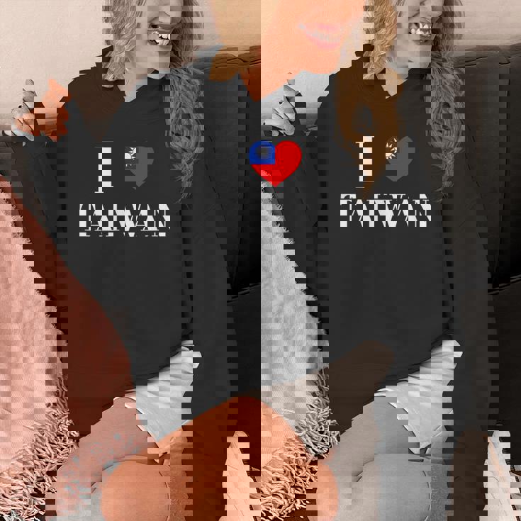 I Love Heart 台湾国旗 台湾 台湾 プライド Roc 台北 パーカー