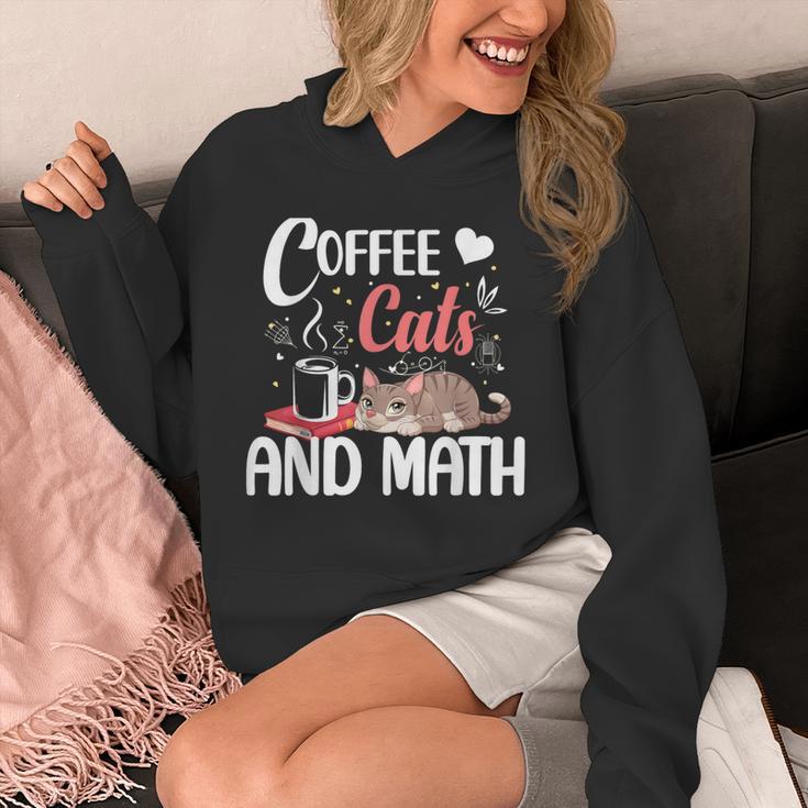 I Love Math Cats And Coffee Heart Mathematics Teacher Unisex Hoodie, funny design I Love Math Cats And Coffee Heart Mathematics Teacher Unisex Hoodie, funny design