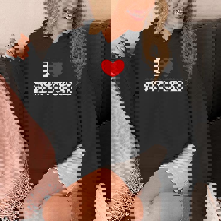 I Love Miyuki 私は愛する Miyuki パーカー