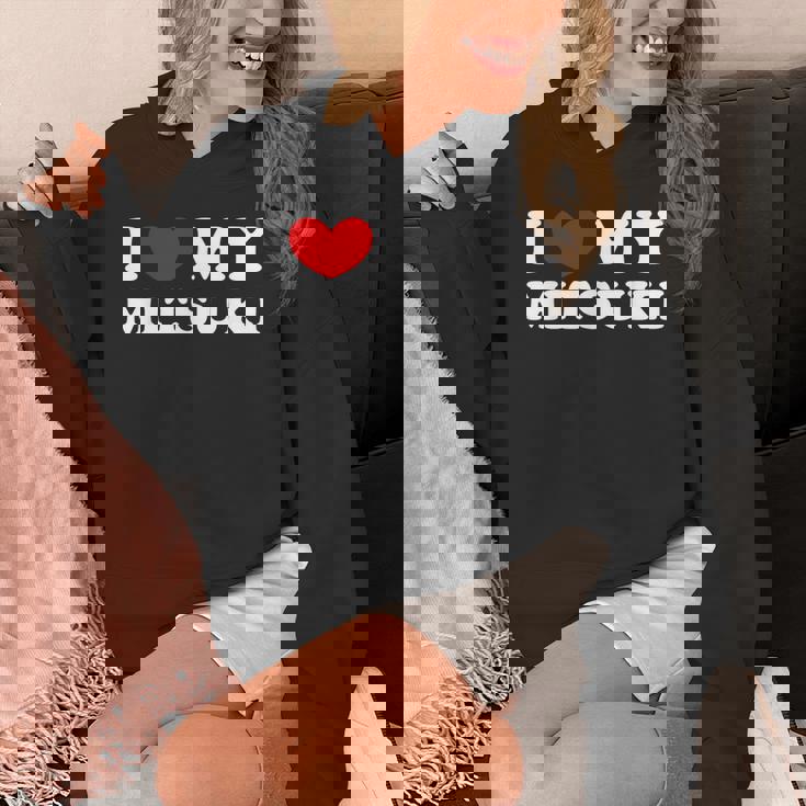 I Love My Mitsuki 私は私のミツキが大好きで、私は私のミツキが大好きです パーカー