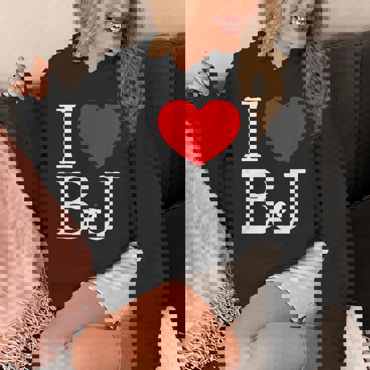 I Love ハート Bj パーカー