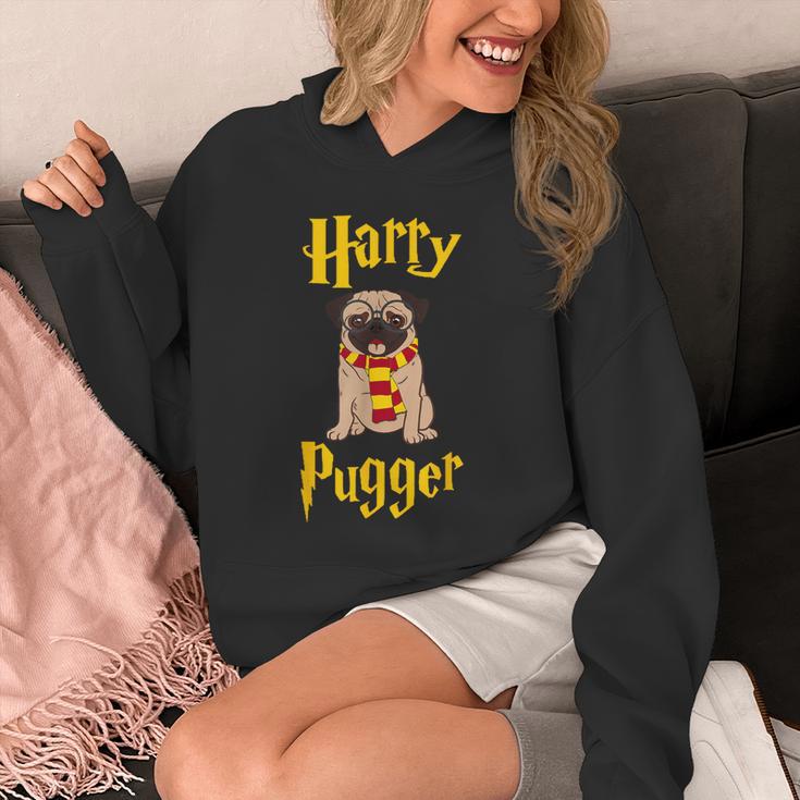 Lovely Harry Pugger Pug Unisex Hoodie, funny design