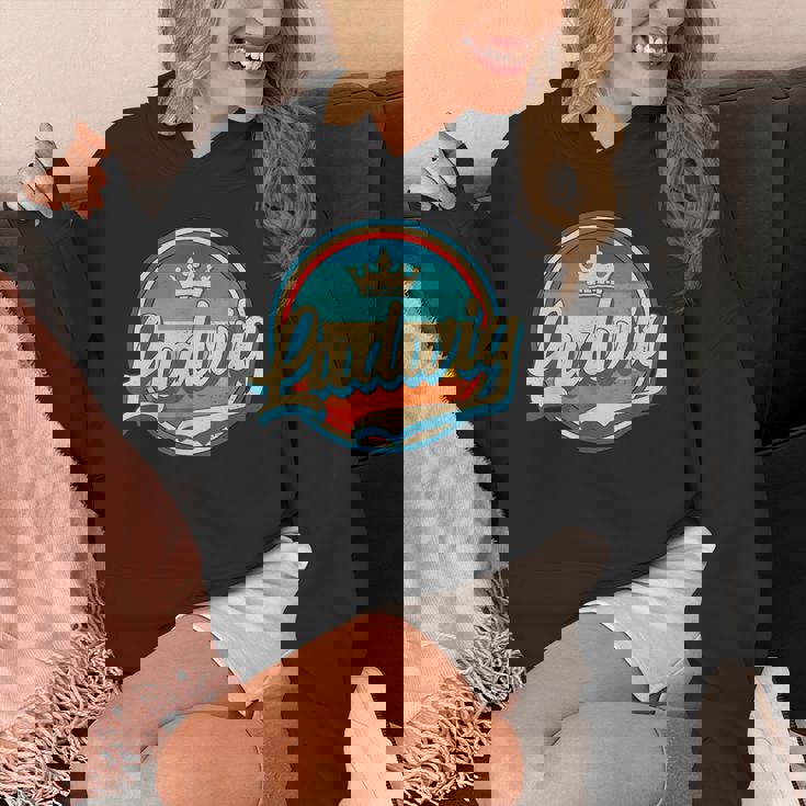 Ludwig レトロ 名前入り ヴィンテージ ファーストネーム ルートヴィヒ パーカー