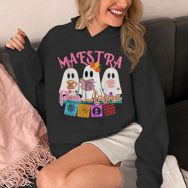 Maestra Pantasmas Conchas Teacher Mexican Halloween Unisex Hoodie, funny design Maestra Pantasmas Conchas Teacher Mexican Halloween Unisex Hoodie, funny design