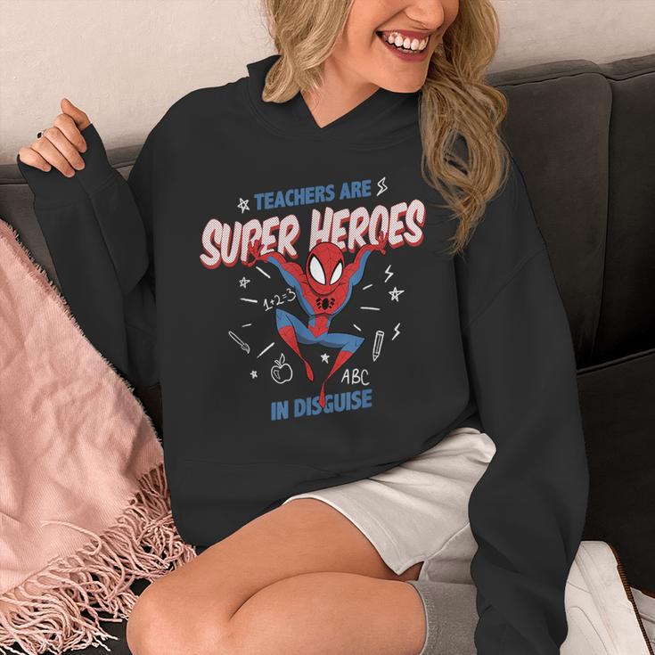 Marvel Spider-Man Teachers Are Super Heroes Unisex Hoodie, funny design Marvel Spider-Man Teachers Are Super Heroes Unisex Hoodie, funny design
