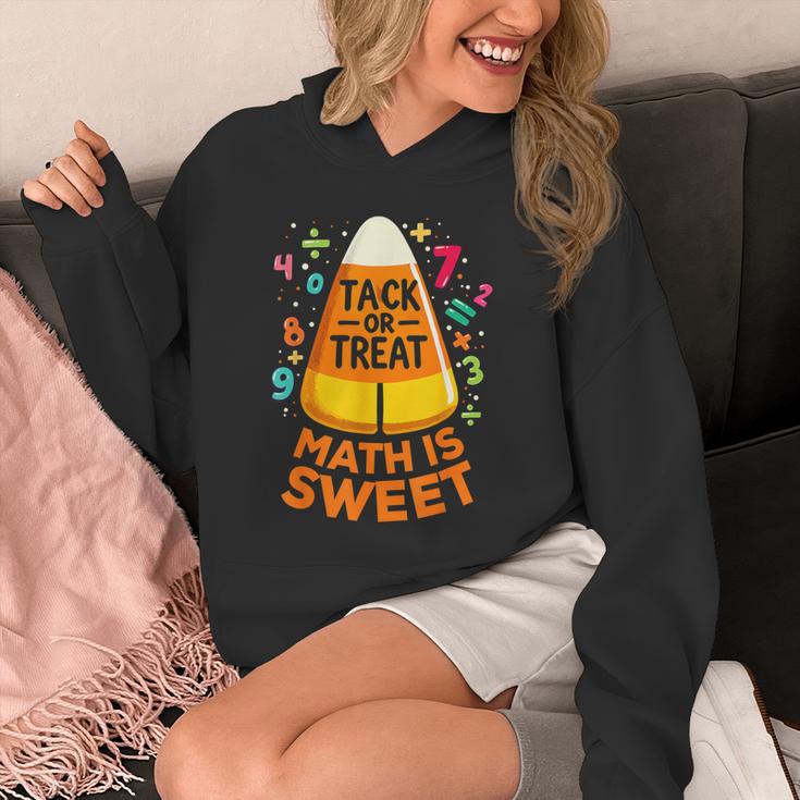 Math Teacher Halloween Costume Trick Or Treat Math Sweet Unisex Hoodie, funny design