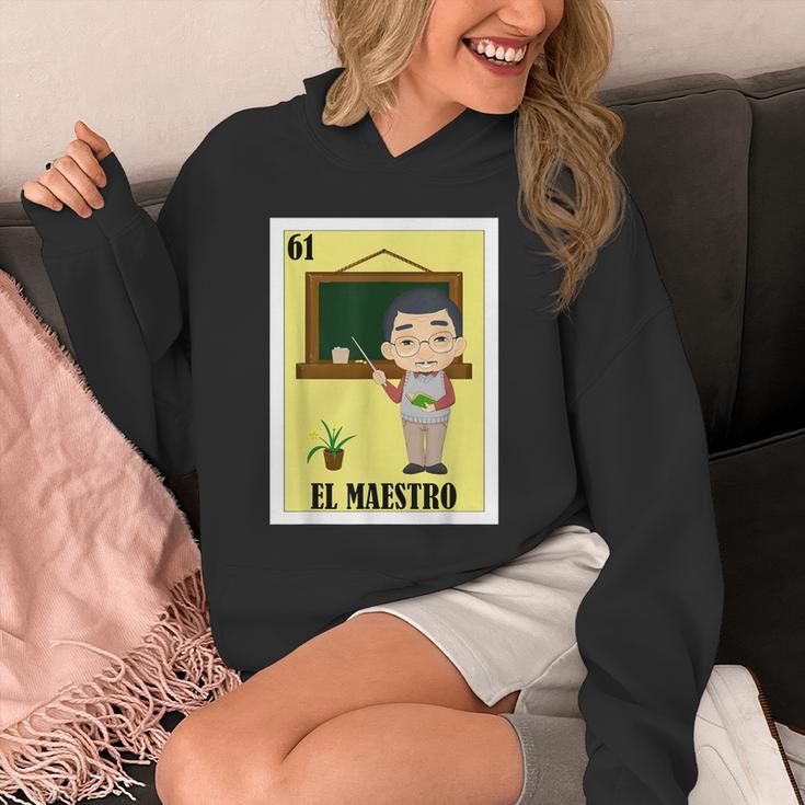 Mexican For Teachers El Maestro Unisex Hoodie, funny design Mexican For Teachers El Maestro Unisex Hoodie, funny design