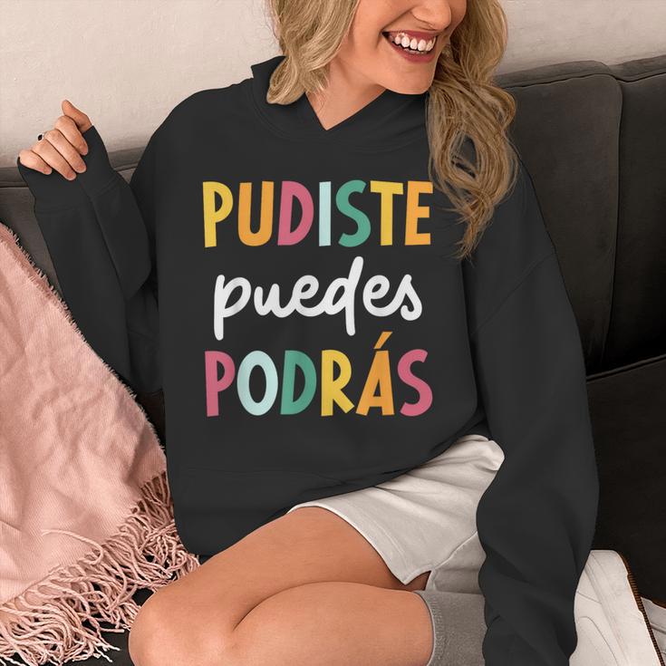Multilingual Hispanic Heritage Spanish Teacher Maestra Unisex Hoodie, funny design