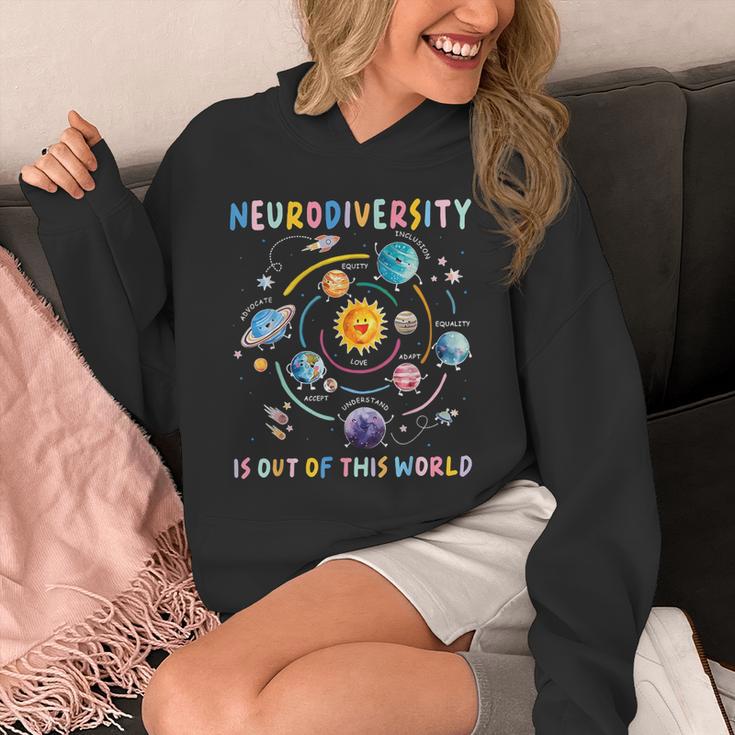 Neurodiversity Is Out Of This World Space Autism Teacher Unisex Hoodie, funny design Neurodiversity Is Out Of This World Space Autism Teacher Unisex Hoodie, funny design