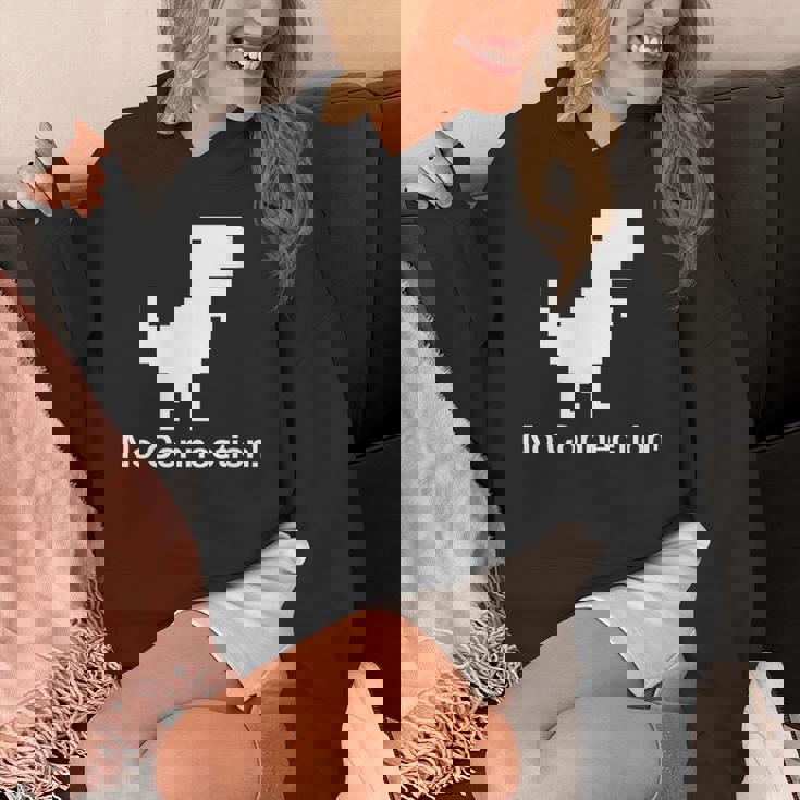 No Internet Dinosaur- No ConnectionChrome Brower パーカー