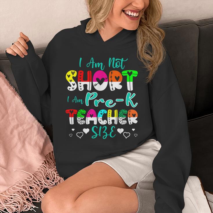 I Am Not Short I Am Pre-K Teacher Size Teacher For Men Women Kids Unisex Hoodie, funny design I Am Not Short I Am Pre-K Teacher Size Teacher For Men Women Kids Unisex Hoodie, funny design