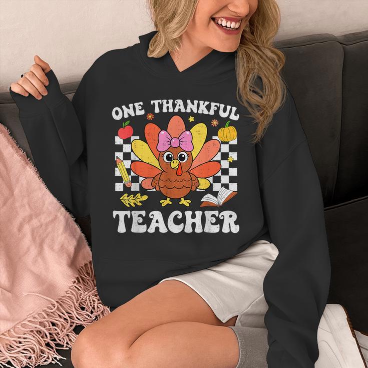 One Thankful Teacher Turkey Thanksgiving Teaching Unisex Hoodie, funny design One Thankful Teacher Turkey Thanksgiving Teaching Unisex Hoodie, funny design