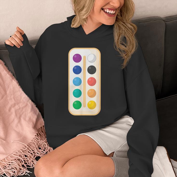 Paint Palette ArtSet Halloween Costume For Teachers Students For Men Women Kids Unisex Hoodie, funny design