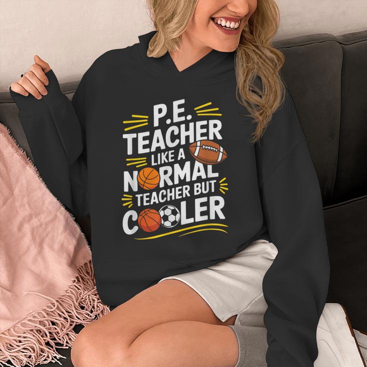 PE Coach PE Teacher Like Normal Teacher But Cooler Unisex Hoodie, Pe Teacher Gifts, funny design PE Coach PE Teacher Like Normal Teacher But Cooler Unisex Hoodie, Pe Teacher Gifts, funny design