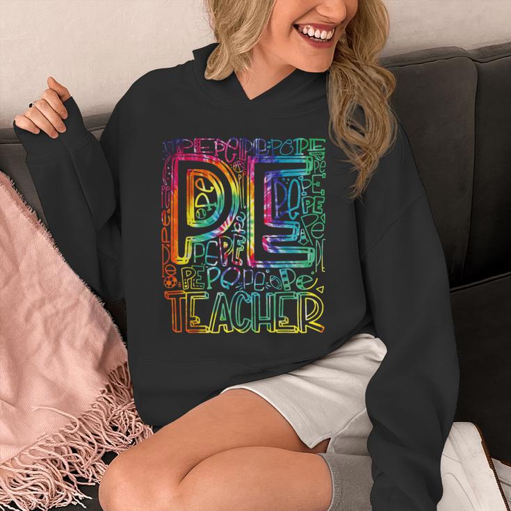 PE Teacher Phys Ed Tie Dye Physical Education Appreciation Unisex Hoodie, Pe Teacher Gifts, funny design PE Teacher Phys Ed Tie Dye Physical Education Appreciation Unisex Hoodie, Pe Teacher Gifts, funny design