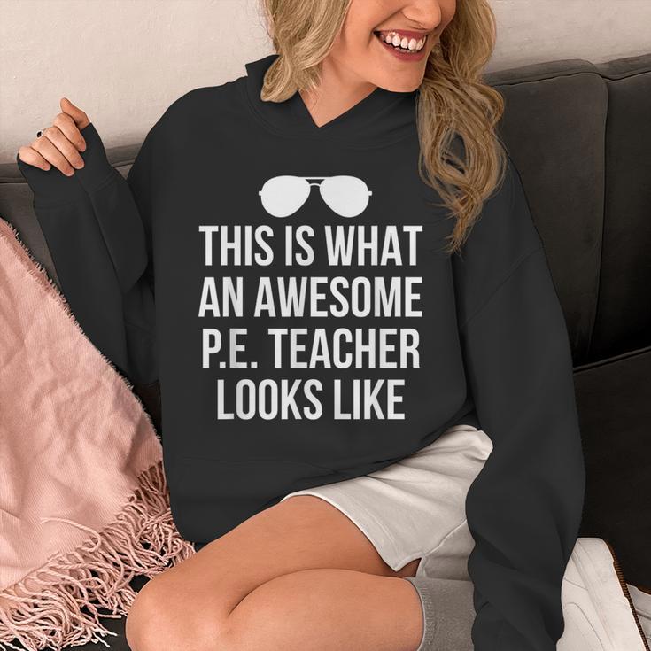 PE Teacher Sunglasses What Awesome Looks Like Unisex Hoodie, Pe Teacher Gifts, funny design PE Teacher Sunglasses What Awesome Looks Like Unisex Hoodie, Pe Teacher Gifts, funny design