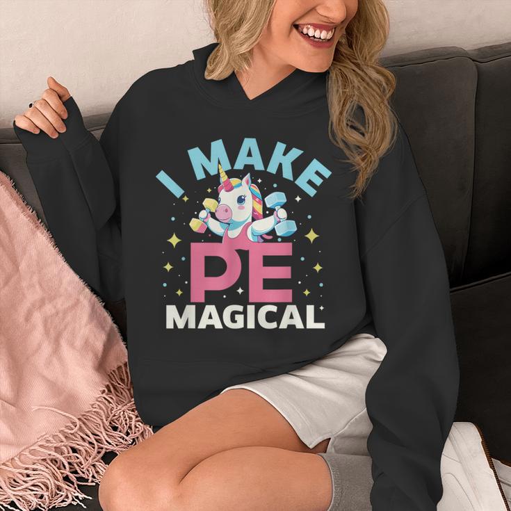 PE Teacher Unicorn I Make PE Magical Unisex Hoodie, Pe Teacher Gifts, funny design PE Teacher Unicorn I Make PE Magical Unisex Hoodie, Pe Teacher Gifts, funny design